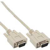Cable Vga Inline 15 Pines Hd Macho A Macho Gris 10m