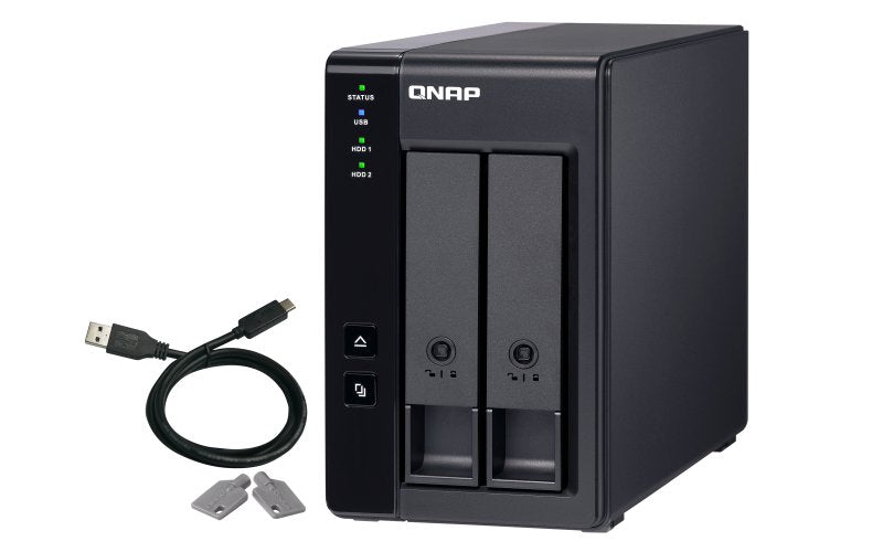 Das Qnap Tr-002 2 Bahías 3.5'- 2.5' Formato Torre