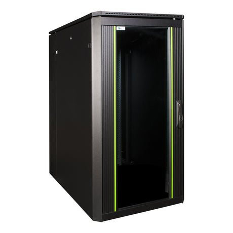 EAN 5420016845856 - LOGON RDL22U61BL armario rack 22U Rack o bastidor independiente Negro imagen 3