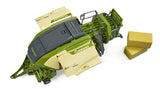 Bruder Krone Big Pack 1290hdp Vc, Verde, Con 2 Pacas Cuadradas 2033