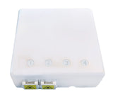 Ftth Box Fr 4 Kupplungen Sc-S Oder Lc-D 80x80 Mit Cablefhrung, Schrumpfversion