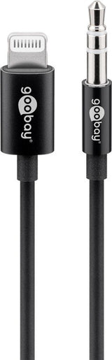 EAN 4040849668050 - Goobay 66805 cable de conector Lightning 1 m Negro imagen 1