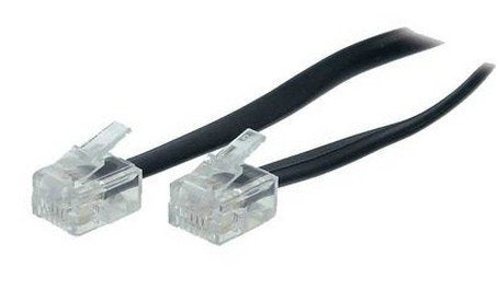EAN 4017538700834 - S/CONN 3m RJ11 Negro imagen 1
