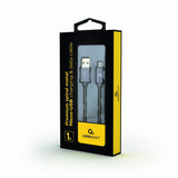 EAN 8716309106221 - Gembird CC-USB2S-AMMBM-1M-BG cable USB USB 2.0 Micro-USB B USB A Gris, Metálico imagen 2