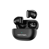 Auriculares Bluetooth Vention Tiny T12 Nblb0 Con Estuche De Carga Autonomía 4h Negros