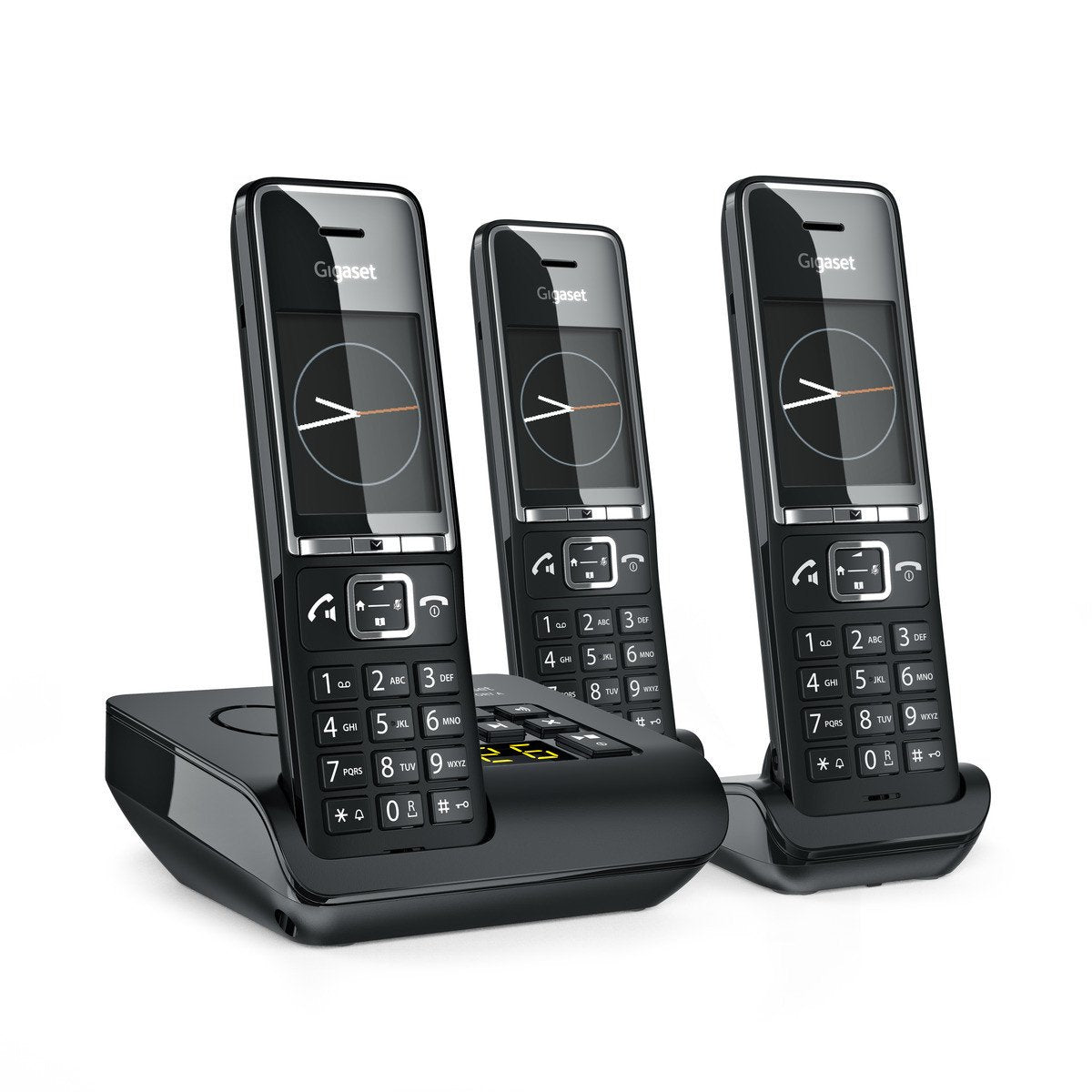Telefono Gigaset Comfort 550a Trio Negro/Cromo