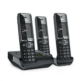 Telefono Gigaset Comfort 550a Trio Negro/Cromo