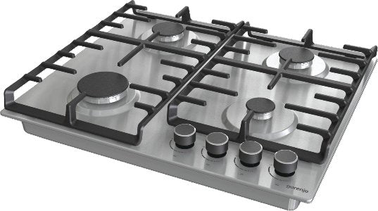 Gorenje G642abx Hobs Acero Inoxidable Integrado 60 Cm Encimera De Gas 4 Zona(S)