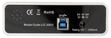 EAN 4260070123344 - LC-Power LC-35U3 caja para disco duro externo Negro 3.5" imagen 2