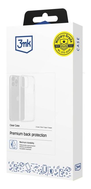 EAN 5903108611602 - 3MK Clear Case funda para teléfono móvil 15,8 cm (6.2") Transparente imagen 1