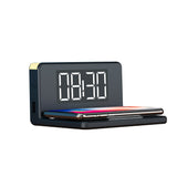 Realpower Chargeair Reloj Despertador Digital Negro