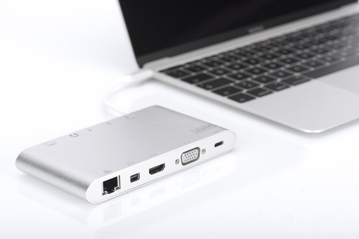 Digitus Estación Dock Para Smartphone Hdmi/Minidp/Vga/Usb3.0
