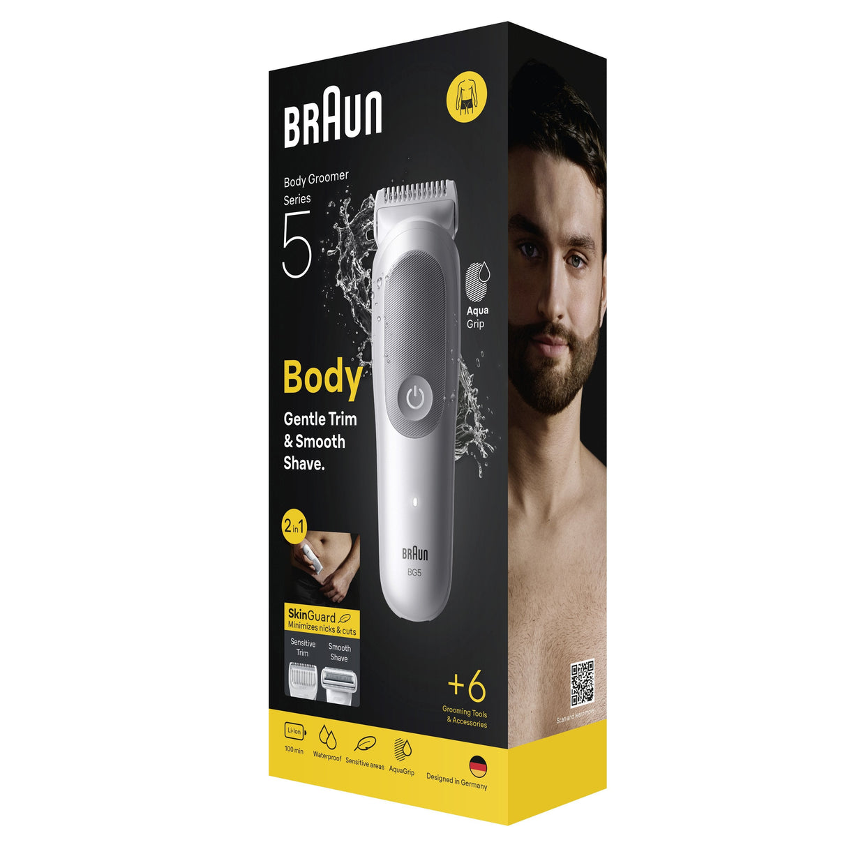 Braun Body Groomer Bg5550 Lghtgrey
