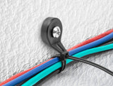 Delock Kabelbinder Con Befestigungsöse L 180 X B 6 Mm Negro 100 Piezas