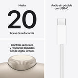 Auriculares Bluetooth Apple Airpods Max 2 Usb-C Blanco Estrella