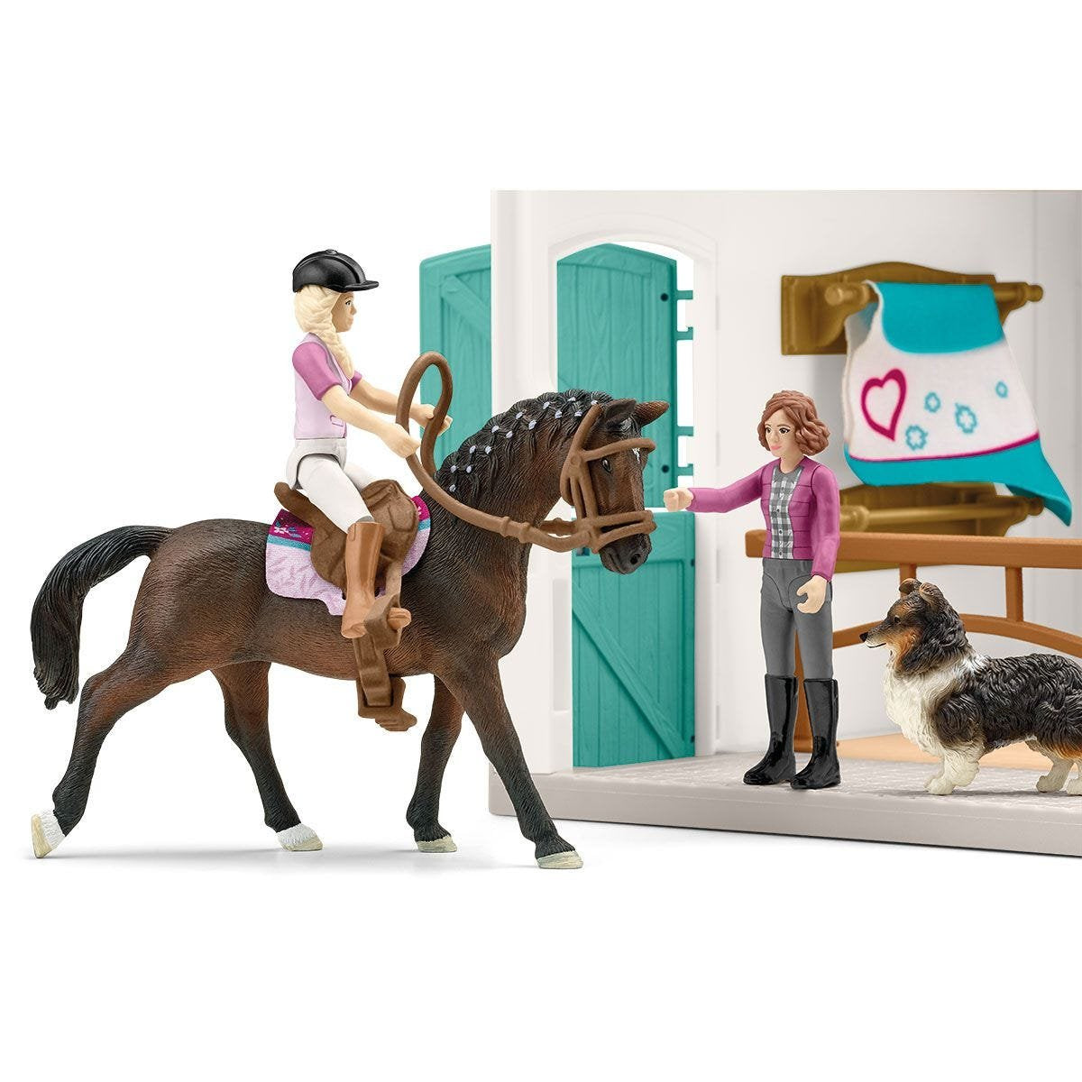 Tienda De Equitación Schleich Horse Club, Figura De Juguete