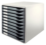 Leitz Form Set Módulo Archivador 10 Cajones 285x290x355 Mm Gris/Gris Oscuro
