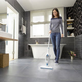 EAN 5035048666005 - Black & Decker FSMH13E5 limpiador a vapor Blanco, Azul imagen 4