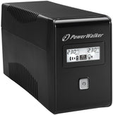 EAN 4260074972665 - PowerWalker VI 850 LCD sistema de alimentación ininterrumpida (UPS) Línea interactiva 0,85 kVA 480 W imagen 3