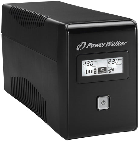 EAN 4260074972665 - PowerWalker VI 850 LCD sistema de alimentación ininterrumpida (UPS) Línea interactiva 0,85 kVA 480 W imagen 3