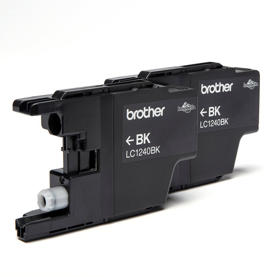 Brojoher Tinta Lc1240bkbp2 / Lc-1240bkbp2 Paquete Doble Negro