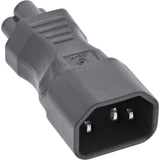Adaptador De Fuente De Alimentación Inline Iec 60320 C14/C5, 3 Pines