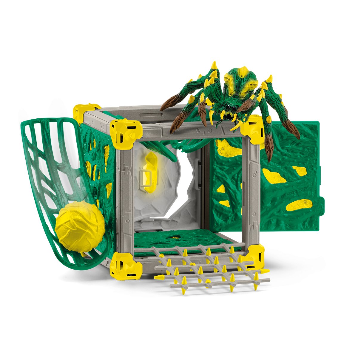 Schleich Eldrador Creatures Battlecave Tarántula De La Selva, Figura De Juego 42678