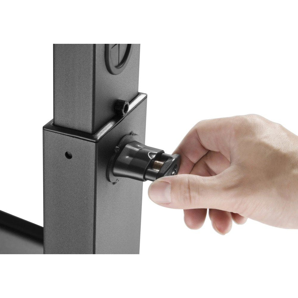 Techly Floor Trolley With Shelf For Lcd Led Plasma Tv 32-55inch