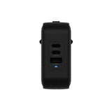 Catgador Targus Hyperjuice Gan 70 Vatios Power Delivery 3.0 + Pps Quick Charge 3.0 3 Conectores De Salida (2 Usb-C Usb) Negro