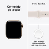 EAN 0195950472226 - Apple Watch Series 11 OLED 42 mm Digital 374 x 446 Pixeles Pantalla táctil 5G Titanio Wifi GPS (satélite) imagen 8
