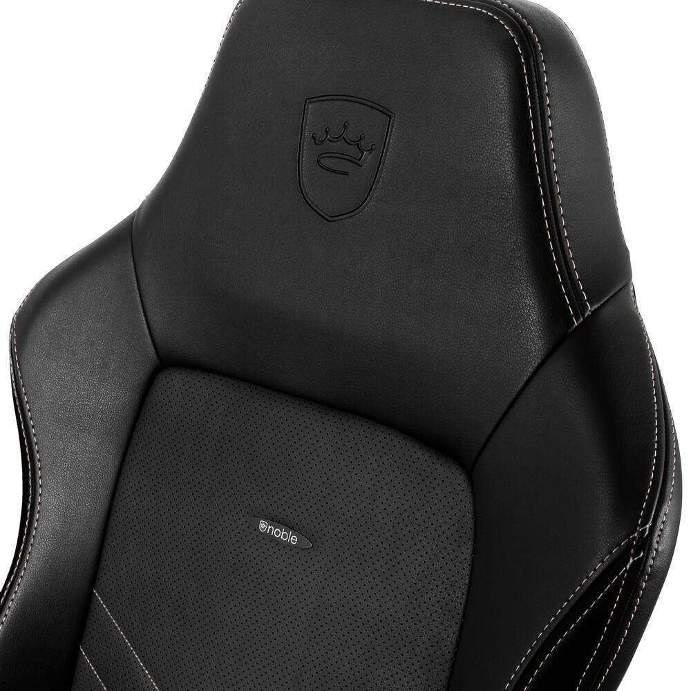 Noblechairs Hero Gaming Silla - Negro Platinweiss