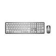 EAN 4260664876762 - MediaRange MROS135 teclado Ratón incluido Hogar / Oficina RF inalámbrico QWERTZ Alemán Plata, Blanco imagen 1