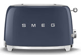 Tostadora Smeg 2x2 50´Style Azul Tsf01nbeu