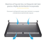 EAN 0065030867306 - StarTech.com CABSHELFV1U accesorio de bastidor Cajón metálico para rack imagen 7