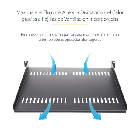 EAN 0065030867306 - StarTech.com CABSHELFV1U accesorio de bastidor Cajón metálico para rack imagen 7