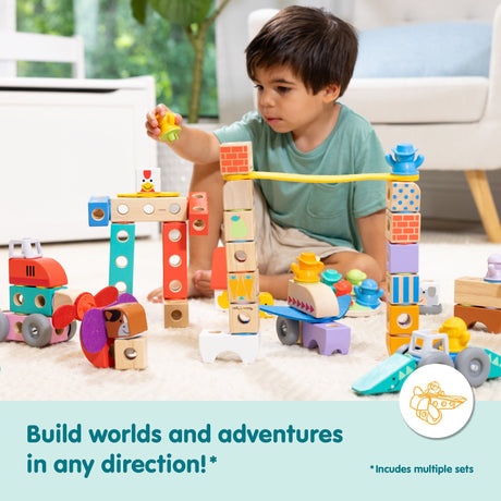 EAN 681147005532 - Melissa & Doug MDT BBN Blockables Vehicles GML imagen 6
