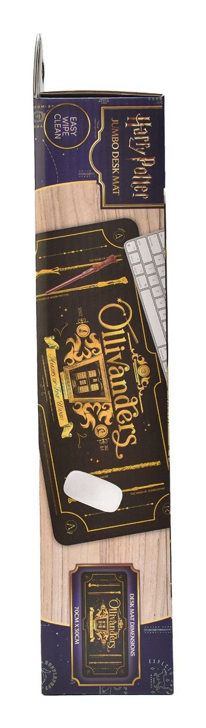 Thumbs Up Hp709671 Protector De Escritorio Neopreno Negro, Oro