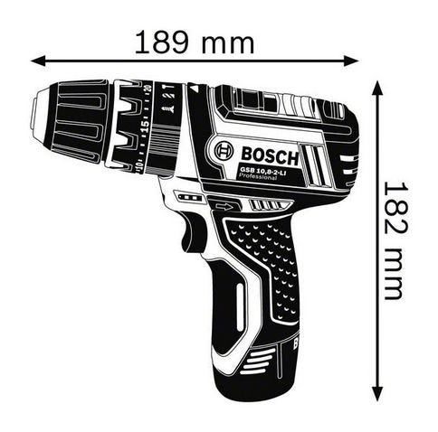 Bosch Gsb 10,8-2-Li Professional