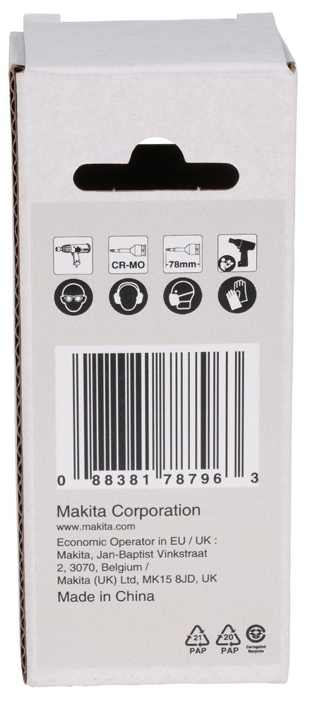 Makita Vaso Impacto T 1/2 T30 Im. Negro