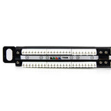 Panel De Parcheo Startech.Com  De 24 Puertos Rj45 Cat5e 110 - 0,5u Montaje En Rack - Patch Panel