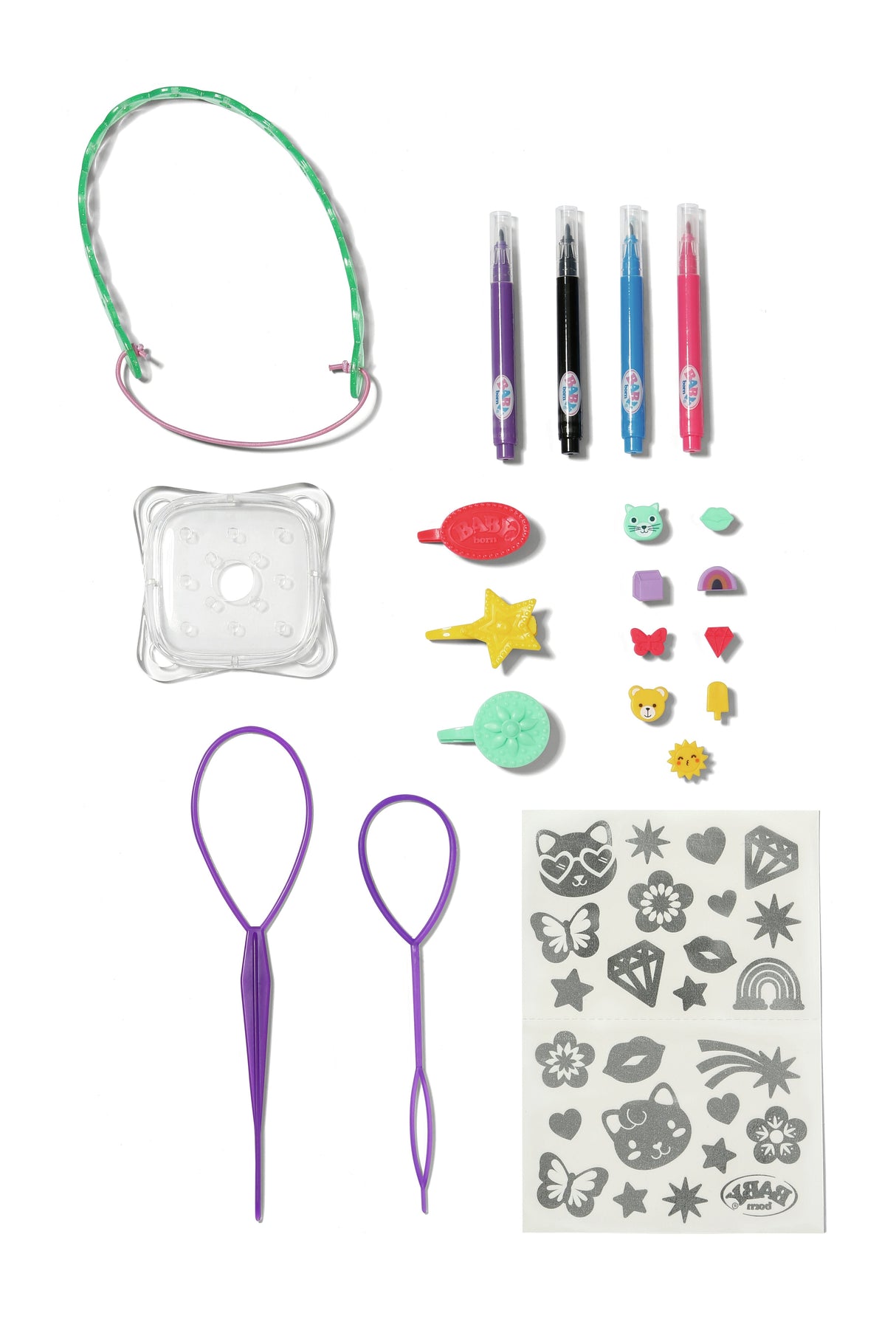 Zapf Creation Baby Born® Styling Marker & Accessories, Accesorios De Muñecas 838372
