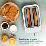 Tostador  Grunkel Pan Molde, Doble Ranura, Con 6 Niveles Tostado