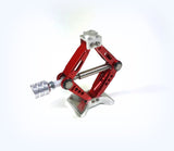 Absima 1 10 Aluminio Scherenwagenheber Rojo