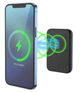 Xtrememac Inductiva Power Bank - 3-In-1, Magsafe - 10000 Mah - 20 Watt - Fast Charge - 2 Puntos De Conexión De Salida (Usb, Usb-C)