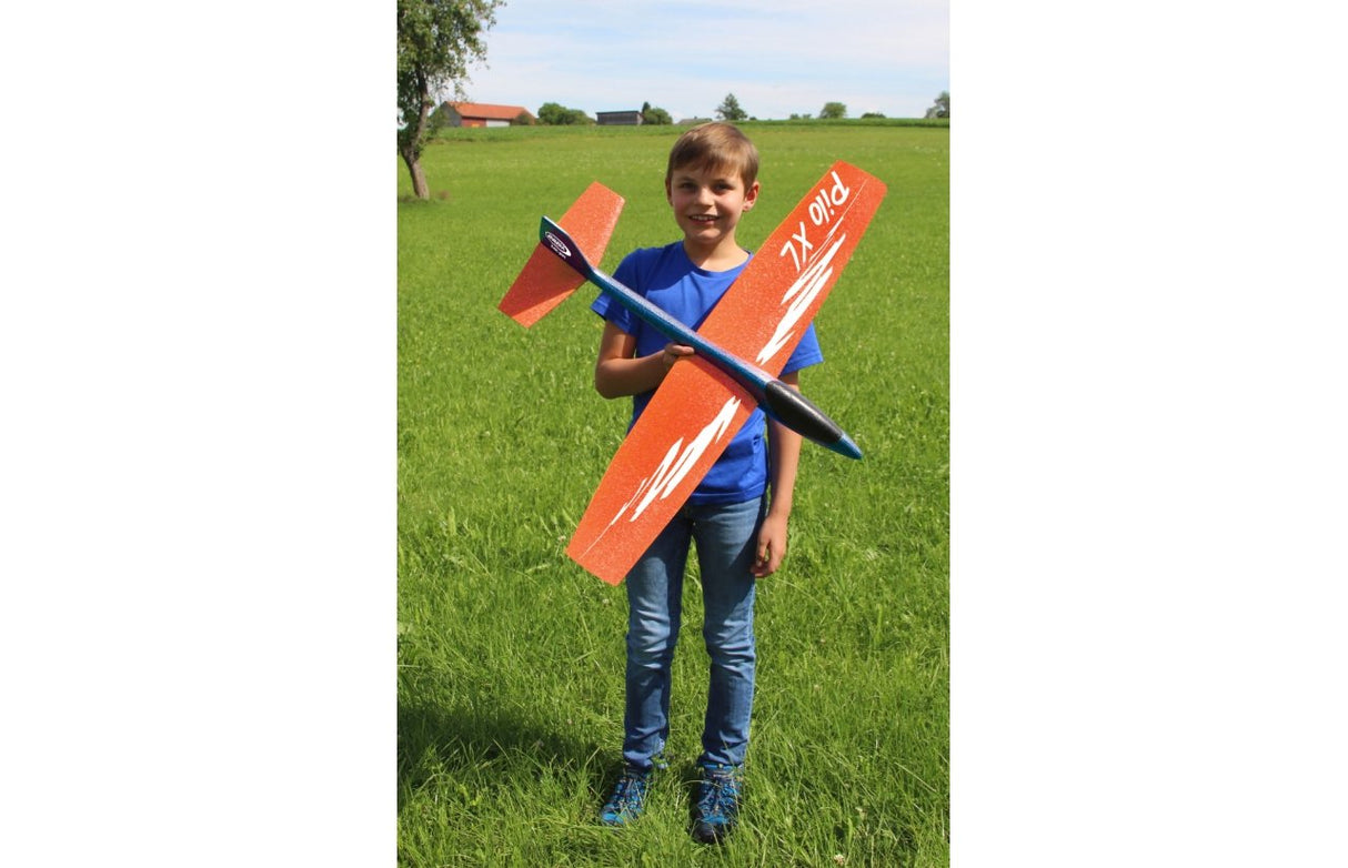 Jamara Avión Planeador De Juguete Pilo Xl Espuma  Naranja 8+