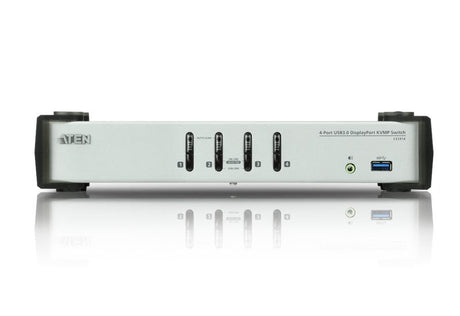 EAN 4719264645044 - ATEN CS1914-AT-G interruptor KVM Negro, Gris imagen 3