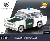 Cobi Trabant 601 Police, Toys De Diseño Cobi-24541