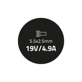 EAN 5901878500768 - Qoltec 50076.90W adaptador e inversor de corriente Interior Negro imagen 3
