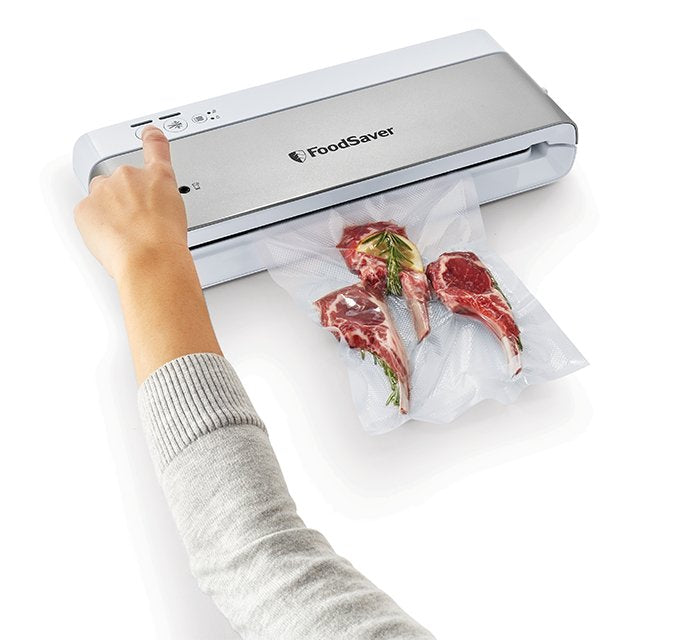 EAN 5060569672440 - FoodSaver VS0100X sellador al vacío Plata, Blanco imagen 4