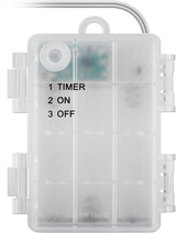 Juego De 3 Árboles De Luz Con 75 Led
Con Función De Temporizador, Blanco Cálido (3000 K), Alimentado Por Batería, Para Uso Inter